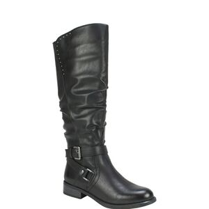 White Mountain Liona size 7M wide calf color black